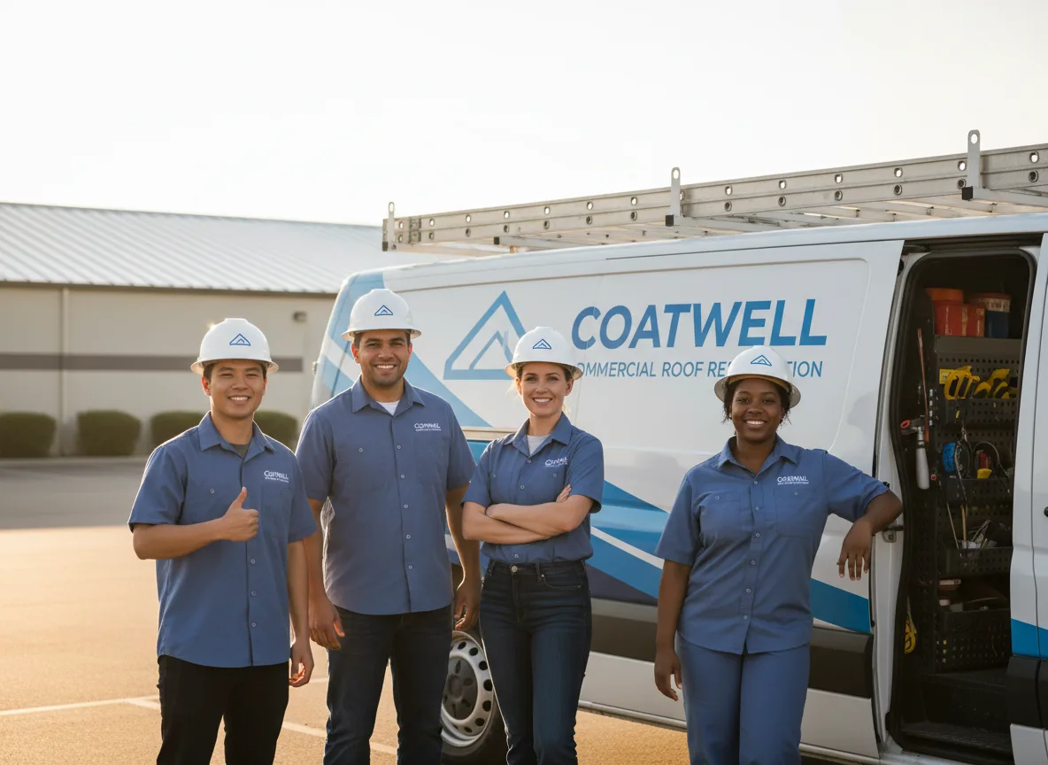 Commercial roof coating company in Scotland, CT